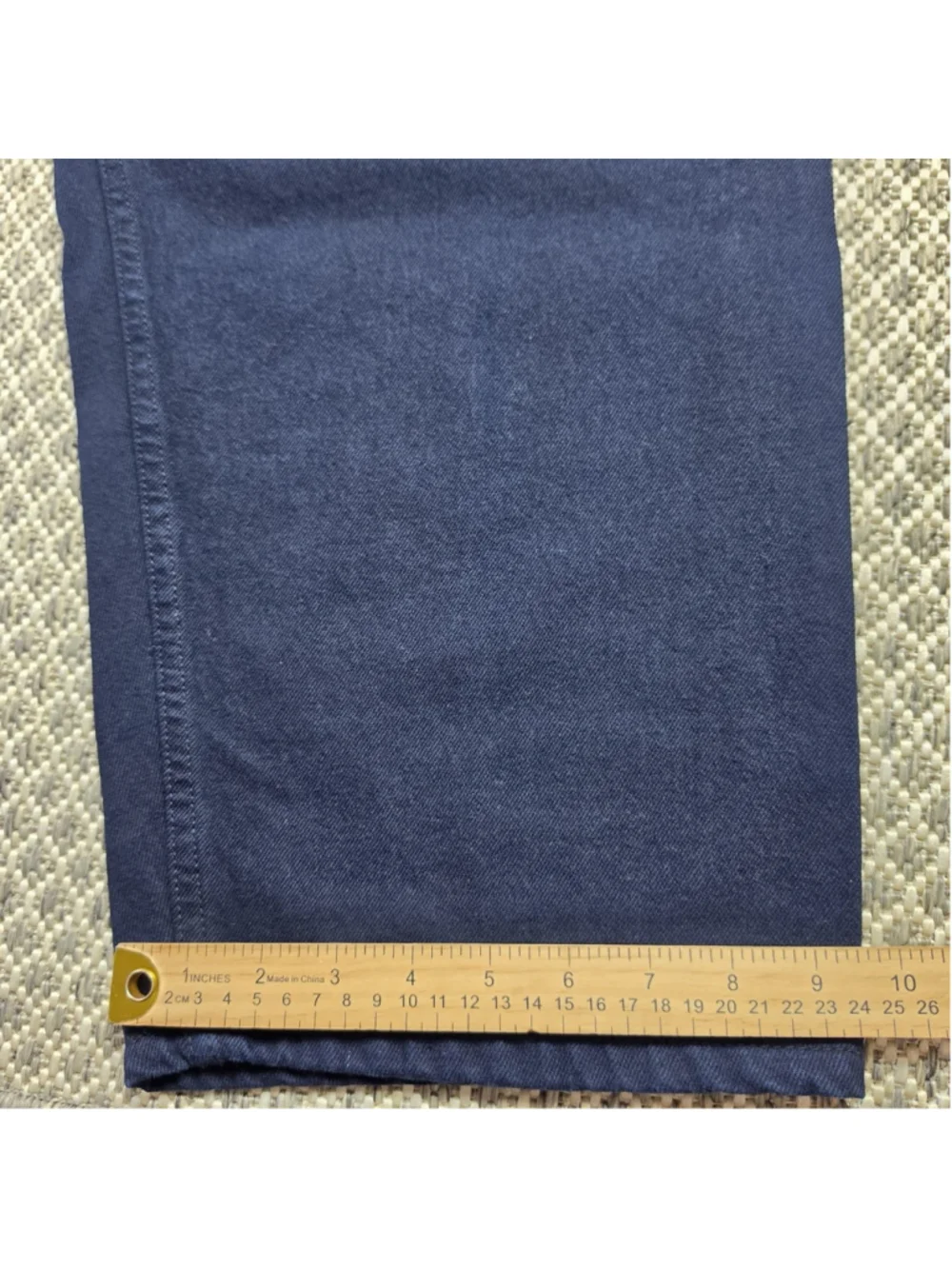 Urgent Gear Men’s Blue Jeans Size 58 Straight Leg 100% Cotton Made In Taiwan NWT